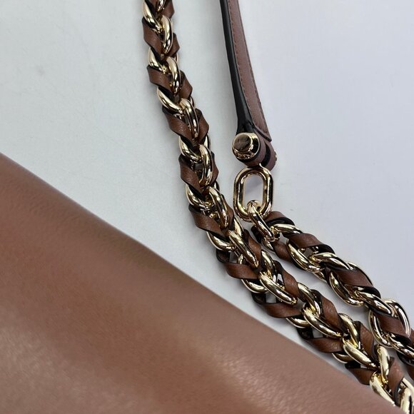 MICHAEL Michael Kors Parker Extra Large Leather Shoulder Bag Brown - Picture 7 of 16